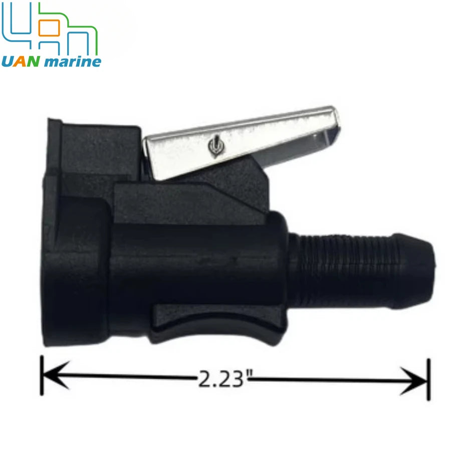 3/8" 176445 Fuel Line Connector for OMC Johnson Evinrude Outboards Engine Fuel Hose  176445 775641  Sierra 18-8092