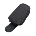 BLALION Car Sun Visor Clip Glasses Cards Case Auto Sunglasses Visor Glasses Holder Sunglasses Bracket Holder PU Glasses Support