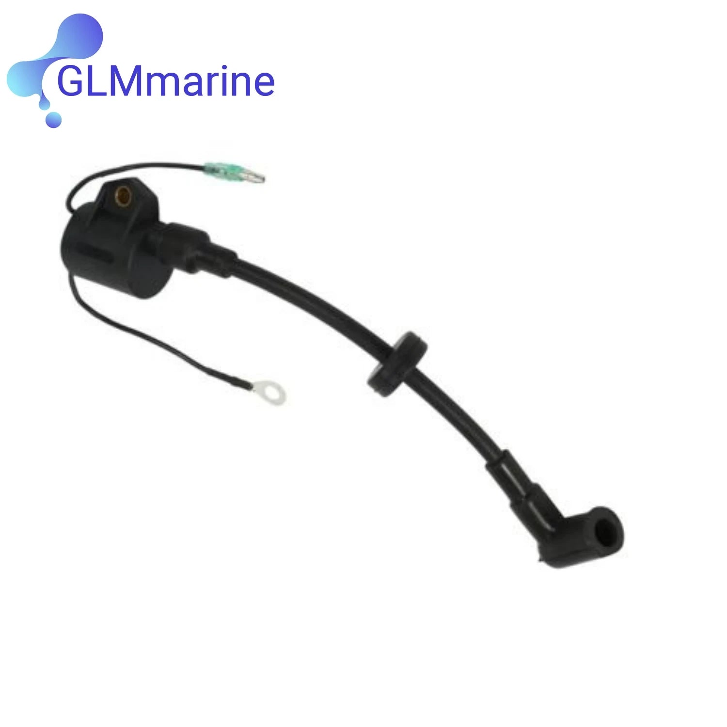 2 Pcs Ignition Coil Assy 61N-85570-00 Compatible with Yamaha 2 Stroke 20 25 30 HP C30 Outboard Motor Replaces 61N-85570-10