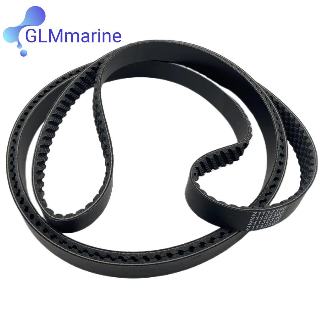Alternator Pulley V Belt Fits for Volvo Penta 4.3L 5.0L 5.7L V6 V8 Marine Engines Replacement 21132390 3889126 Cooling System