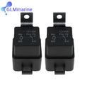 2 Pcs 8M0207773 Boat Motor Tilt Trim Relay for Mercury 25-250 HP Outboard 882751A1 828151A1 882751A2 3854138 18-5849