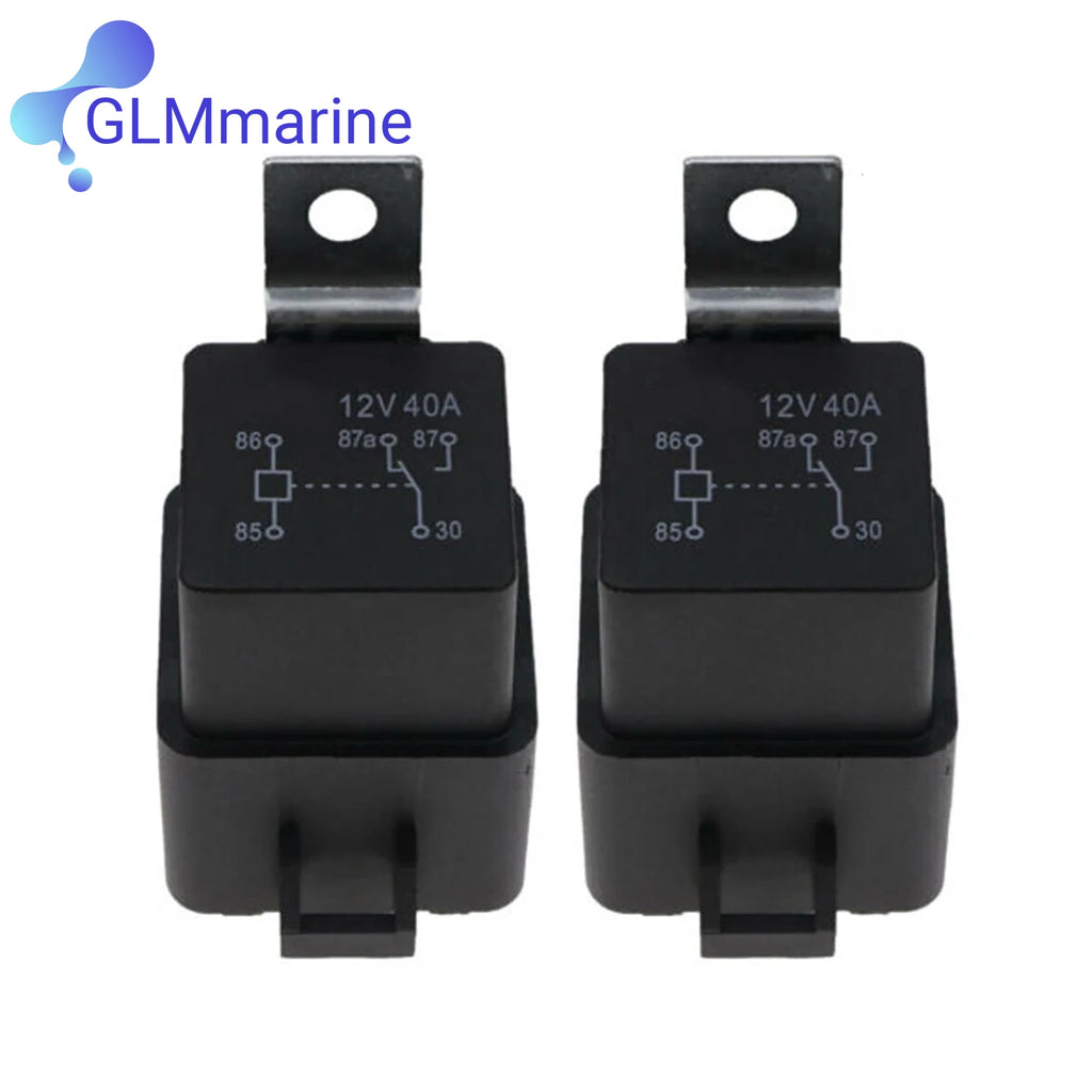 2 Pcs 8M0207773 Boat Motor Tilt Trim Relay for Mercury 25-250 HP Outboard 882751A1 828151A1 882751A2 3854138 18-5849