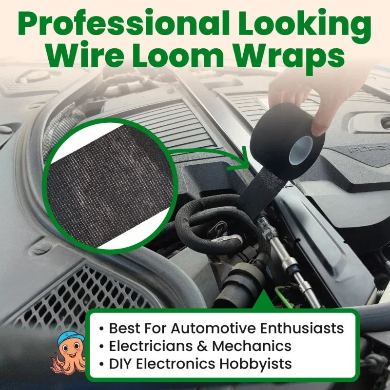 Electric Insulating Tape Automotive Cloth Tape Sound Absorbing Tape Heat Resistance MaskingTape Waterproof SealingTape