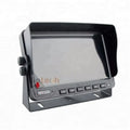 7 Inch DVR Monitor Waterproof Van RV Motorhome  Snow Plow Heated Camera System with Heavy Rear View Monitor