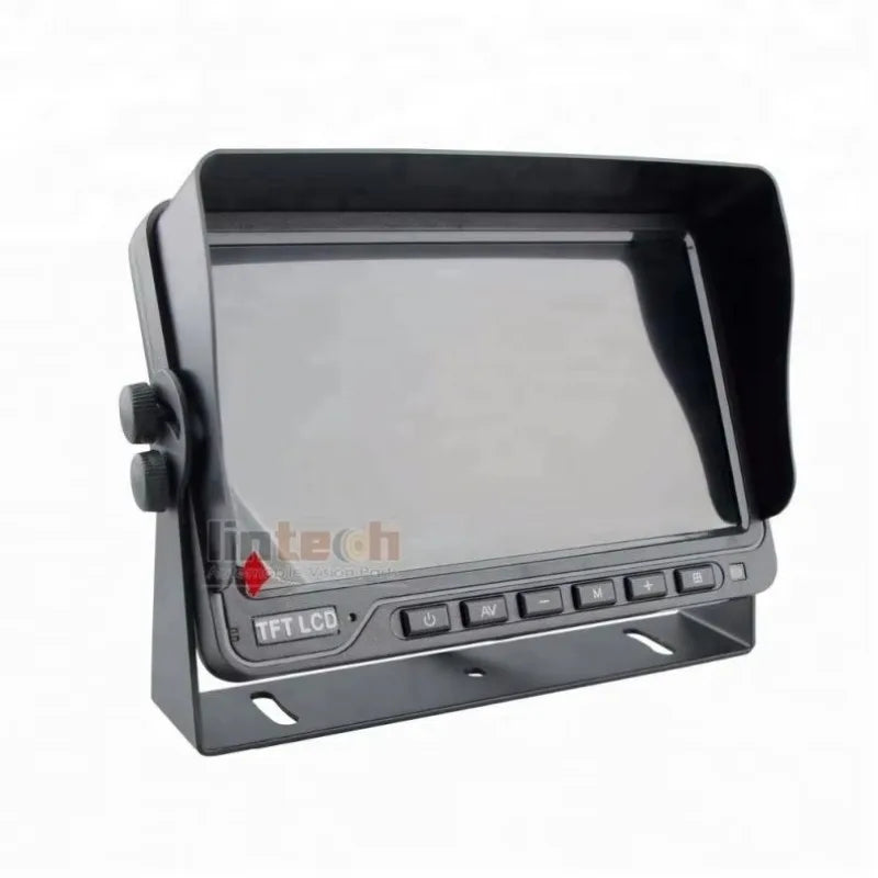 7 Inch DVR Monitor Waterproof Van RV Motorhome  Snow Plow Heated Camera System with Heavy Rear View Monitor