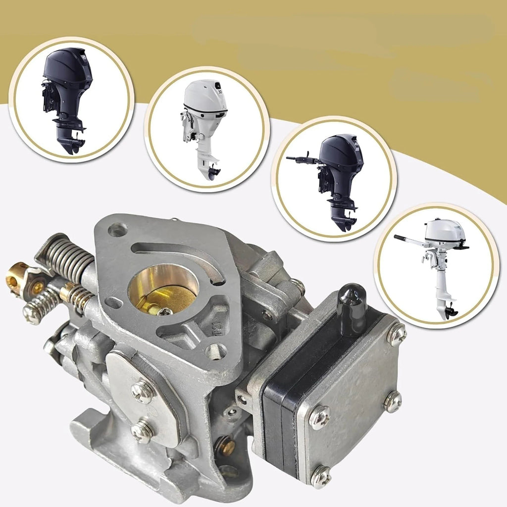 369032001 Carburetor for Tohatsu 2 Stroke 5HP Outboard Motors 36903-2002M 369-03200-2