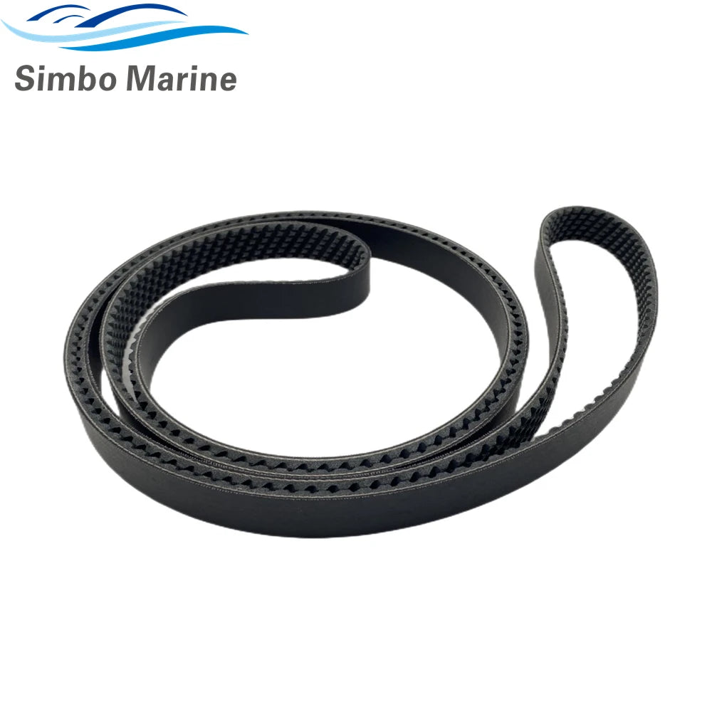3889124 Serpentine Alternator Drive Belt For Volvo Penta 4.3L 5.0L 5.7L Engines 3817287