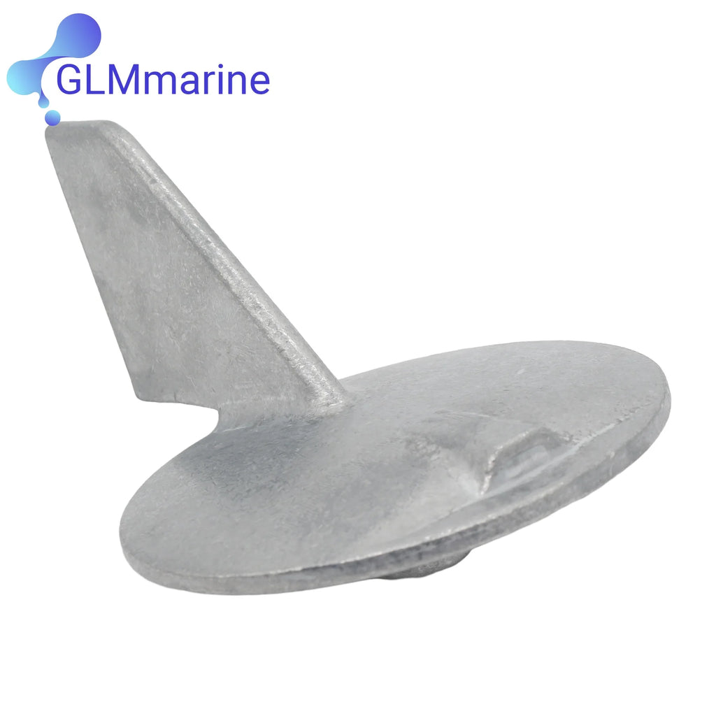 6J9-45371-00 for Yamaha 115HP 150HP 175HP 200HP Outboards Engine Trim Tab Skeg Zinc Anode with Screw 6J9-45371-01 6K1-45371-02