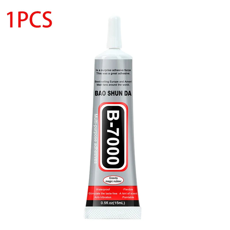 B7000 Mobile Phone Screen High-Strength Waterproof Adhesive, Universal Phone Glass Bonding Agent, 15/25/50/110ml Fast B7000 Glue