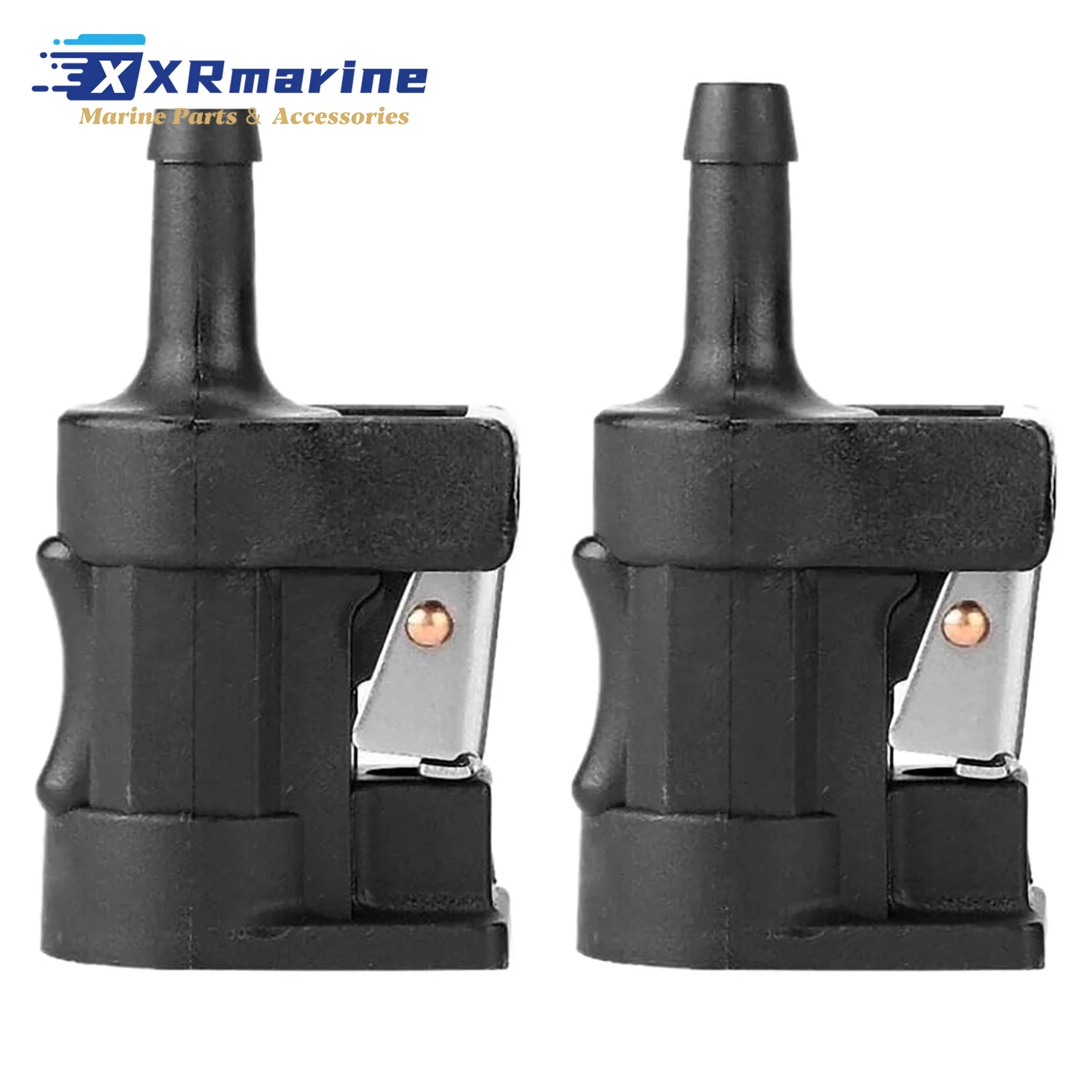 2 Pcs 6mm Fuel Connectors 6Y1-24305-00 6G1-24305-00 Compatible with Yamaha Outboard 6 To 90 HP Motors Sierra 18-80413 18-80414