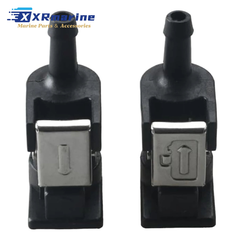2 Pcs 6mm Fuel Connectors 6Y1-24305-00 6G1-24305-00 Compatible with Yamaha Outboard 6 To 90 HP Motors Sierra 18-80413 18-80414