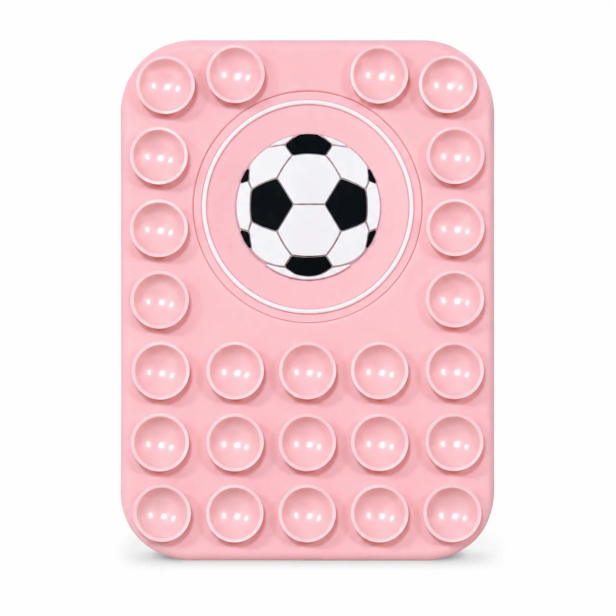 Cute Soccer For Magnetic Phone Holder MagSafe Suction Cup Silicone Magnet Wall Mount Stand for iPhone 15 14 13 Pro Max Gift