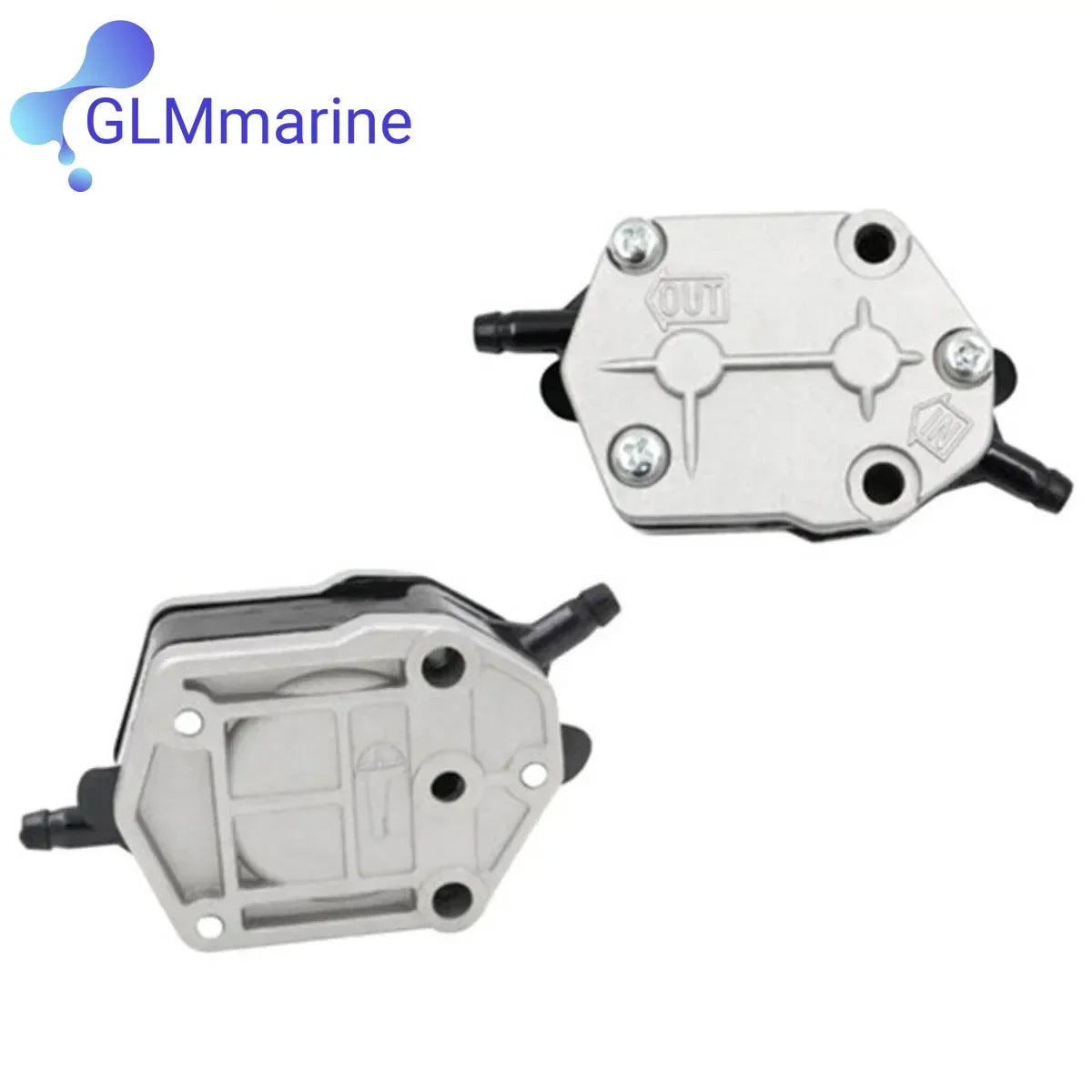 2 Pcs 6A0-24410  Fuel Pump for Yamaha 25 30 40 50 60 70 75 80 85 HP 2-Stroke Outboard 692-24410-00 6A0-24410-00 663-24410-00