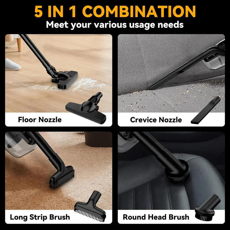 EG 16000PA Big Suction Wireless Electric Vacuum Cleaner Electric Dust Collector For Hard Floor Carpet Car For Dewalt 20V Battery