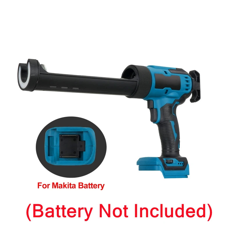 Electric Caulking Gun for Makita Dewalt 18V Battery Cement Glass Adhesive Glue Seal Sealant Tool Wireless Glass Glue Gun