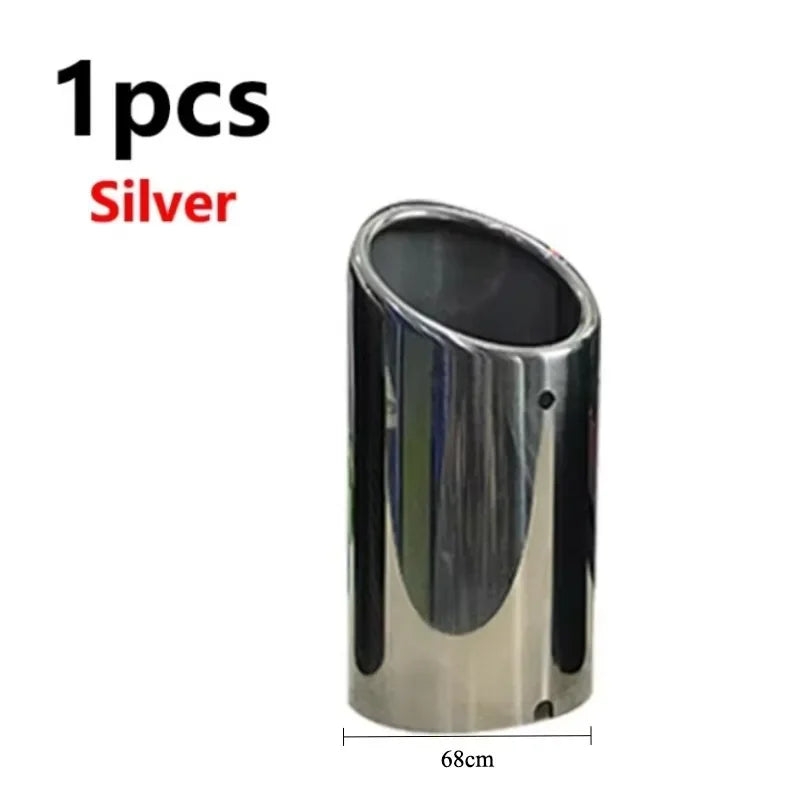 Exhaust Tips Muffler Compatible With VW Volkswagen JETTA/SAGITAR/POLO/GOLF 7/Passat/Tiguan For BMW 325i 328i For Audi Q5/A4/A3