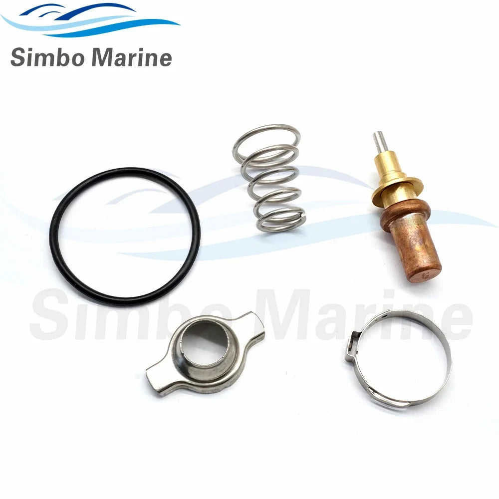 62℃/143℉ Thermostat For Cooling System for Mercury Mariner Outboard Motors 135-400 HP 892864T04 8M0174561 Sierra 18-3631