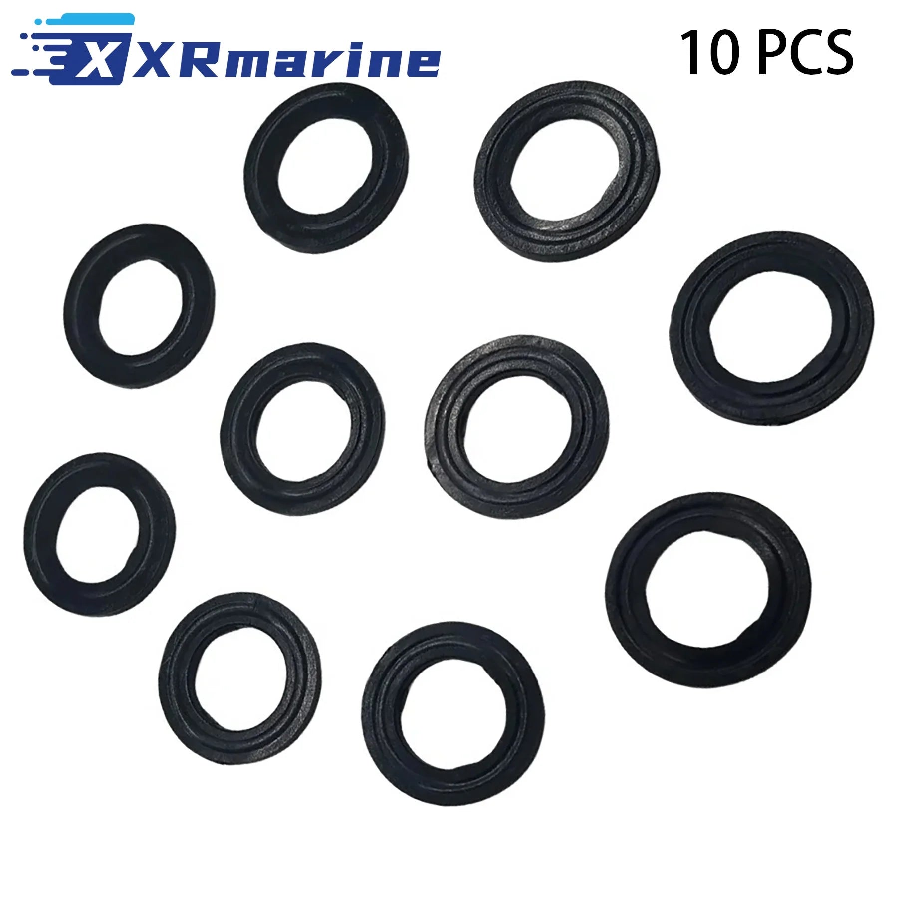 10PCS Fits for Suzuki Outboard 2-225 HP Gasket Drain Plug 5030071 09168-10022