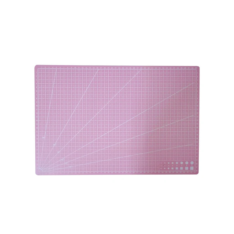 A3 PVC Cutting Mat Single Side Patchwork Cut Pad for Workbench Patchwork Sewing Manual DIY Knife Engraving Leather Cutting Board