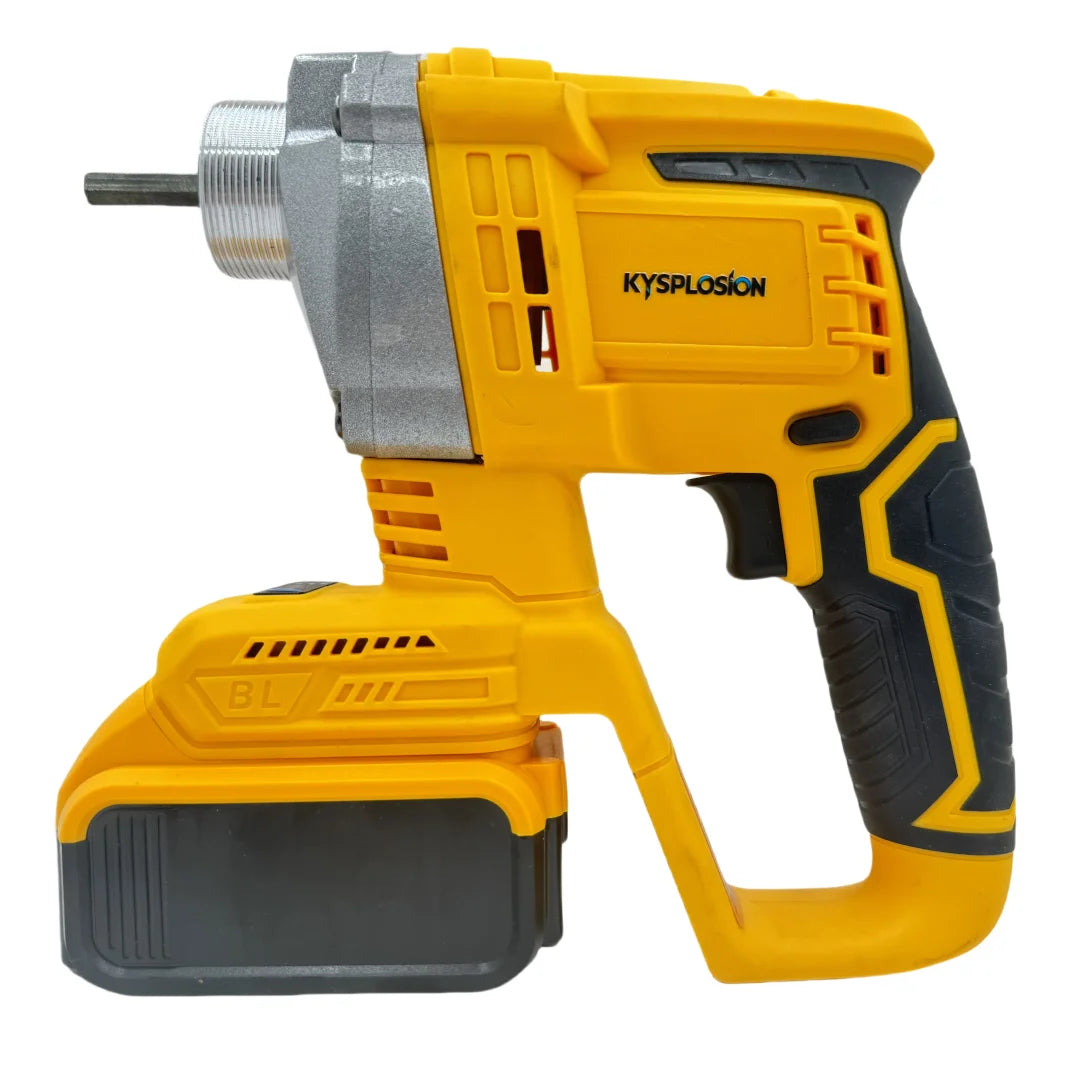 Electric Concrete Mixing Tool Brushless Cement Soil Concrete Vibrator High Power Concrete Mixer Vibrator For dewalt 21v battery