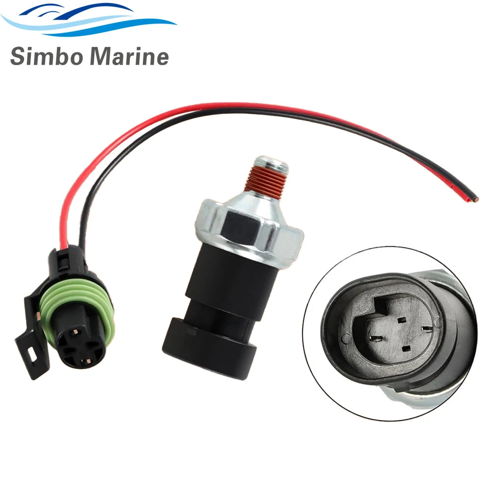 87-864252A01 Oil Pressure Fuel Pump Pressure Shut Sensor Switch For Mercruiser 4.3L 5.0L 5.7L 305 454 7.4L 8.2L 502 v8 Engines