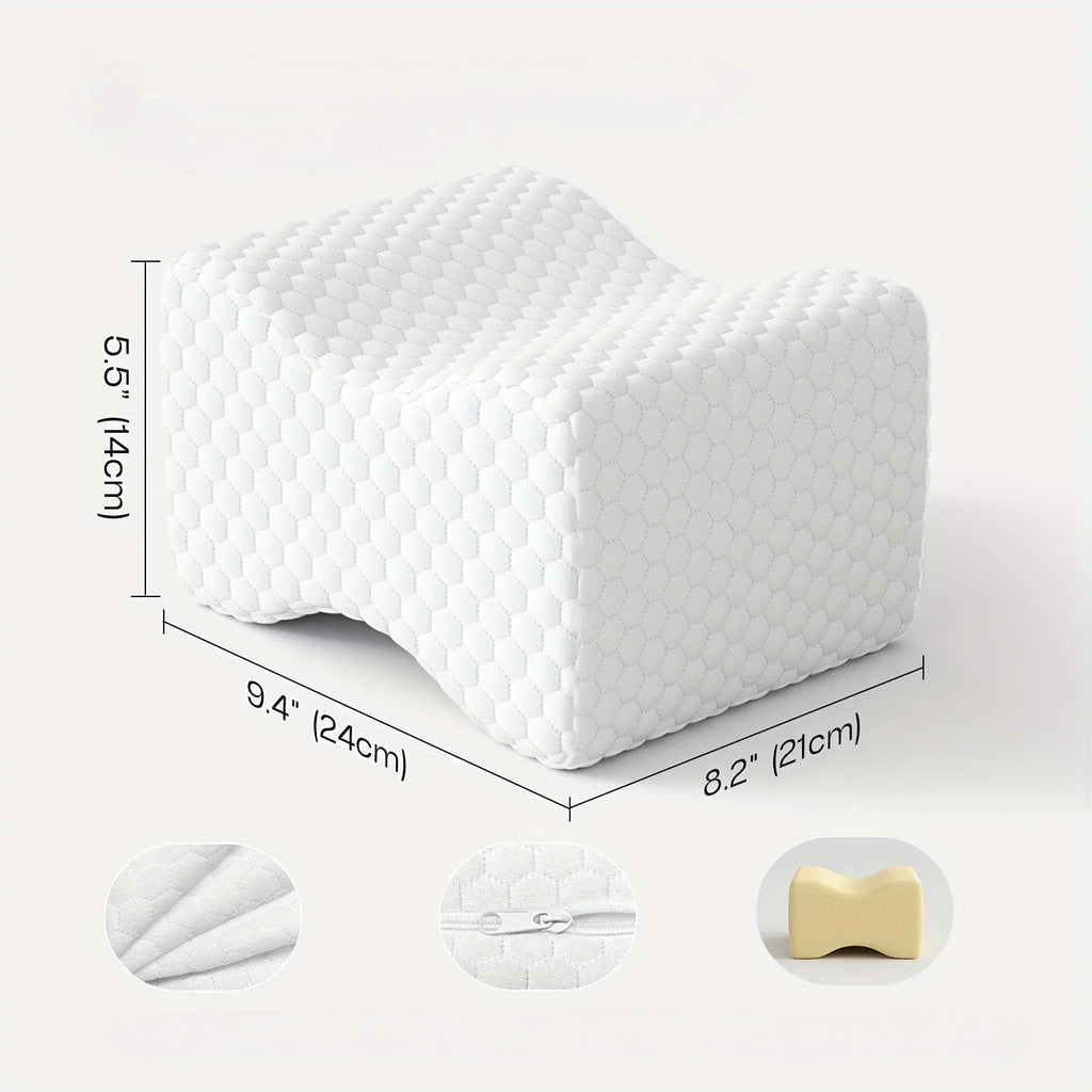 Memory Foam Knee and Leg Pillow for Sleeping support, Removable & Washable Pillow Case,Christmas Thanksgiving gift
