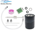 Boat 100h Service Kit 8M0222307 Fit for Suzuki 4 Stroke 115HP 140HP Outboard Motor Parts Premium Quality 16510-61A32 15412-92J01