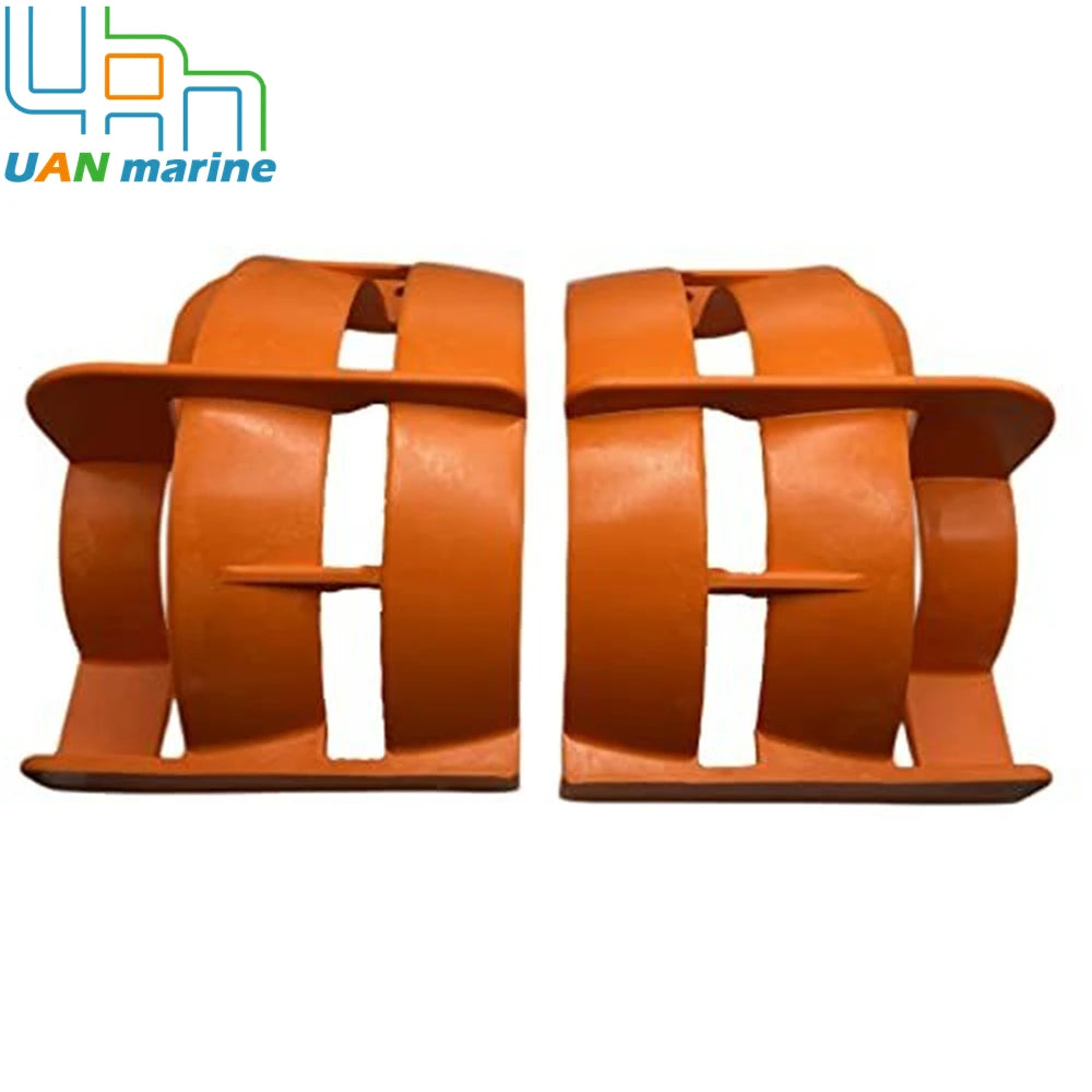 11" Boat Propeller Safety Guard Compatible with Yamaha Mercury Johnson 25hp to 35hp Marine Outboard Engine Orange