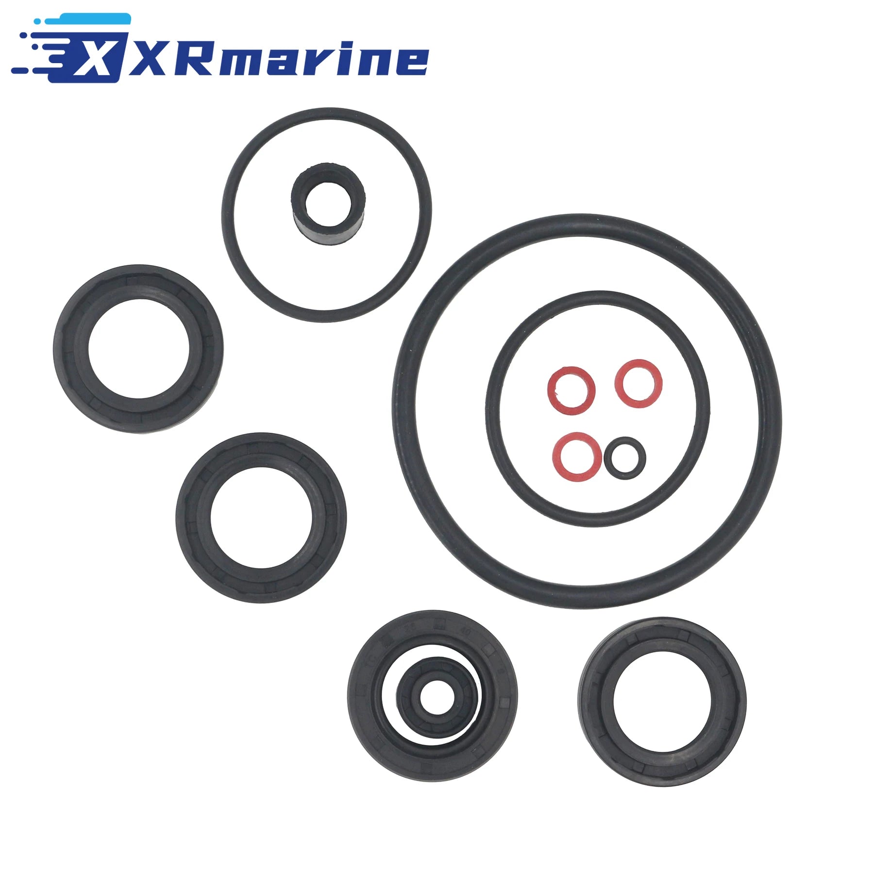 67F-W0001-20 Outboard Lower Unit Gasket Seal Kit Compatible with Yamaha 4 Stroke 80 90 100 HP Motor 67F-W0001-21 18-74535
