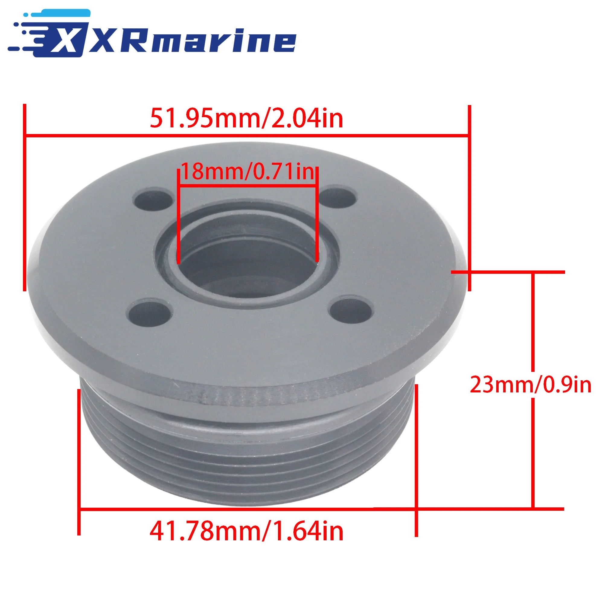 64E-43821-00 2 Pcs Trim Cylinder Cap Screw End Inclueds Seals for Yamaha Outboard Motor 115 To 250 HP 64E-43821-09 4E-43800-00