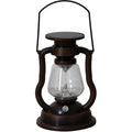 Atmosphere Light Retro LED Solar Light Oil Lamp Flickering Flameless Outdoor Hanging Lantern Camping Solar Candle Lights Decor