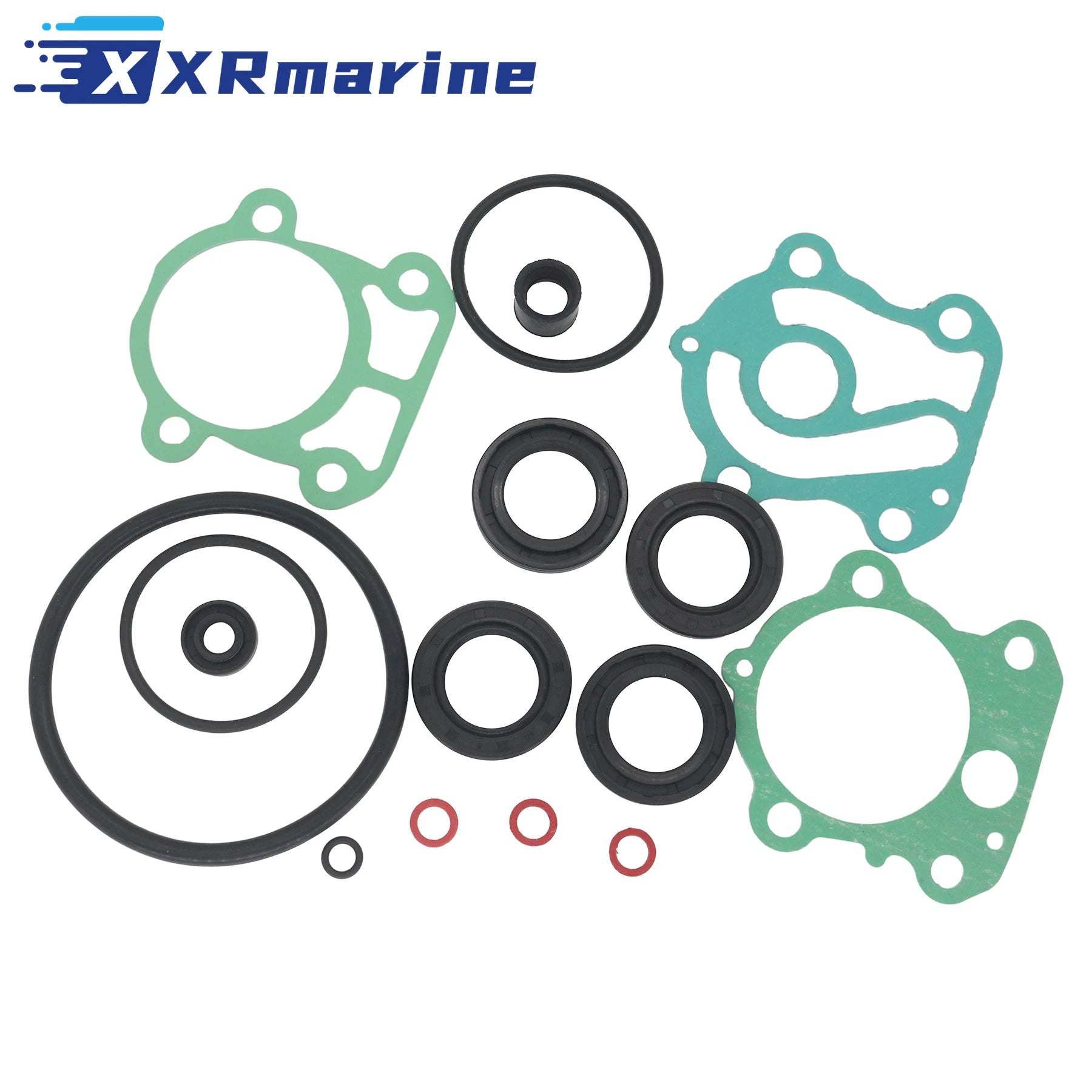 67F-W0001-20 Outboard Lower Unit Gasket Seal Kit Compatible with Yamaha 4 Stroke 80 90 100 HP Motor 67F-W0001-21 18-74535