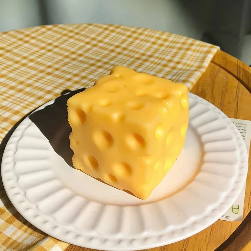1pc Butter Stick Squishy Toy Slow Rising Squeeze Toy Butter Bar Brick Squishy Fidget Toy Anti Stress Release Hand Relax Gift Toy