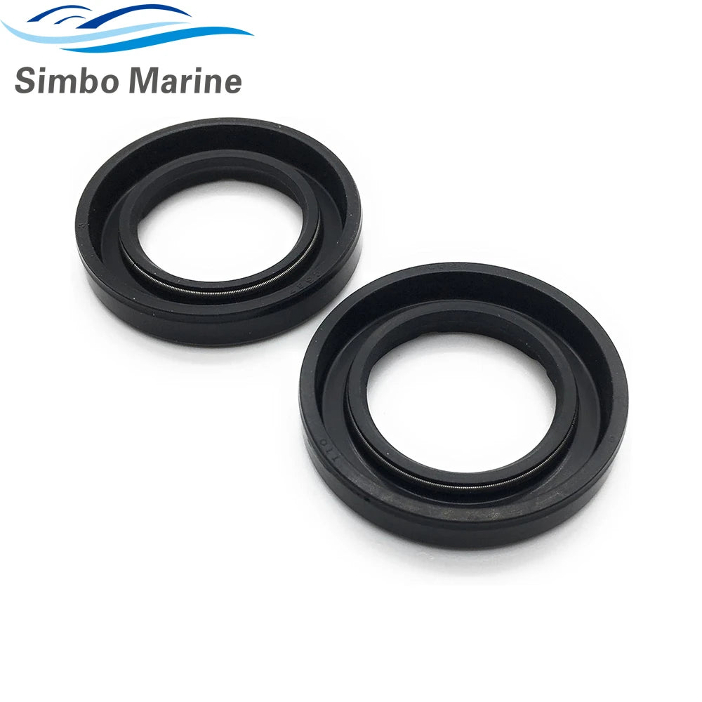 2pcs Oil Seal 26-854017M 26-82233M 26-854017 for Mercury Mariner for Outboard Motor Sierra 18-0296 GLM 85225