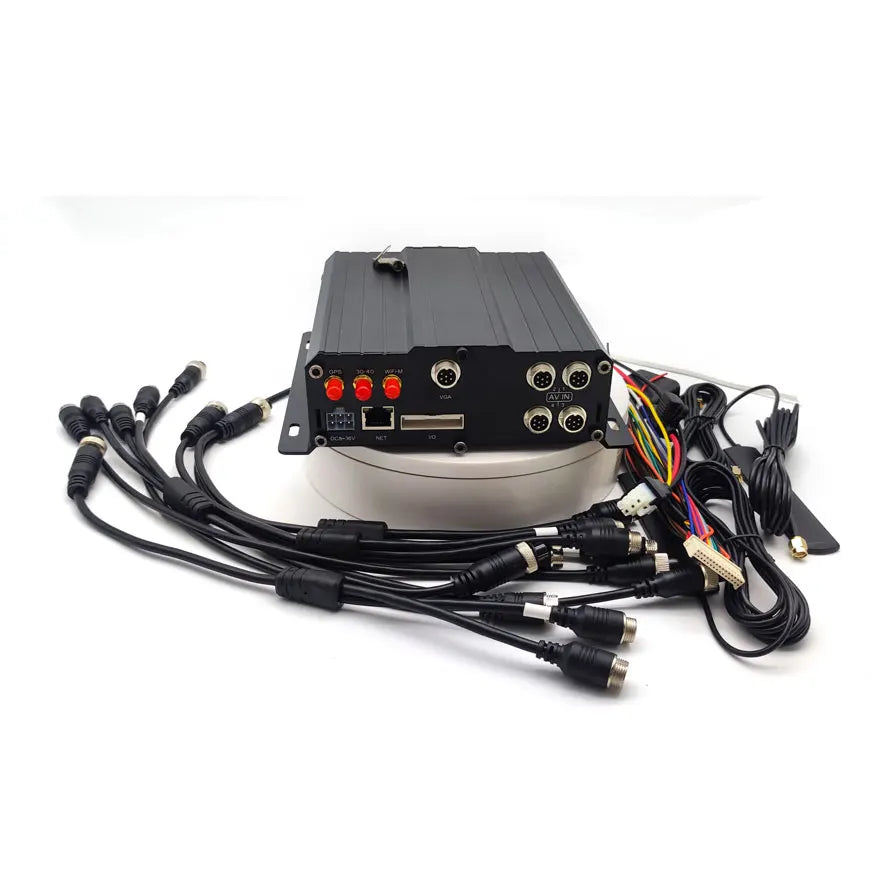 FL&OEM Buses Truck Van Trailer 8 Channels 1080P AI MDVR ADAS DMS HDD 4G Mobile DVR Video Recorder Fleet Management System