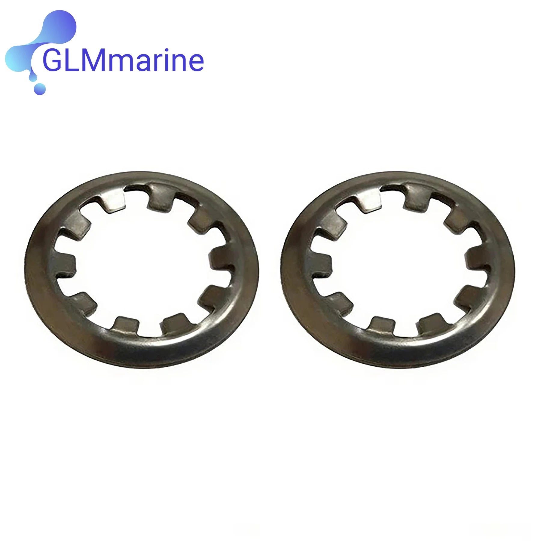 2 Pcs Thrust Plate Retaining Ring Compatible with OMC Stern Drive 3 4.3 5 5.7 5.8 7.4 8.2 HP Replaces 3852516 0910953